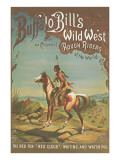 Buffalo Bill's Wild West Show Poster  Indian Brave