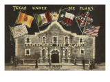 Texas under Six Flags  Alamo  San Antonio  Texas