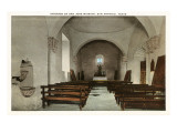 Interior  Mission San Jose  San Antonio  Texas