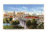 Colorado River Bridge  Austin  Texas