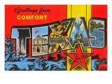 Greetings from Comfort  Texas
