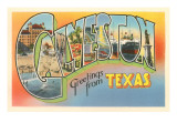 Greetings from Galveston  Texas