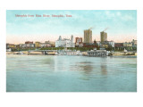 Memphis from the Mississippi River  Tennessee