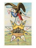 Eagle  Alamo in Star  Texas Liberty