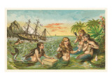 Shipwreck  Mermaids with Salvage