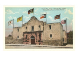 Six Flags on the Alamo  San Antonio  Texas