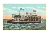 Excursion Boat  Galveston  Texas