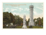 Chickamauga Battlefield Monument  Chattanooga  Tennessee