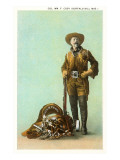 Buffalo Bill with Saddle and Rifle