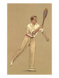 Man with Tennis Racket