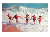 Playing in the Surf