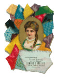 Girl and Old-Fashioned Quilt