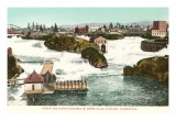 Upper Falls  Spokane  Washington