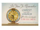 Church Reminder  Alarm Clock
