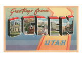 Greetings from Ogden  Utah