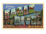 Greetings from Eagle River  Wisconsin