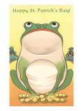 Frog  Happy St Patrick's Day