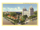 Temple Square  Salt Lake City  Utah