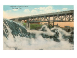 Lower Falls at Spokane  Washington
