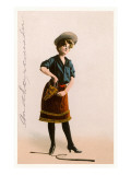 Woman Dressed as Cowgirl