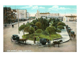 Alamo Plaza  San Antonio  Texas