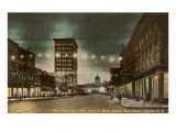 Night  Main Street  Columbia  South Carolina