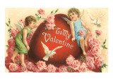 To My Valentine  Cupids and Heart