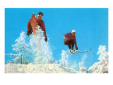 Skiing Moguls