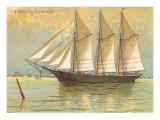Three-masted Schooner