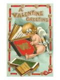 A Valentine Greeting  Cupid Reading