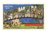 Greetings from Shawano  Wisconsin