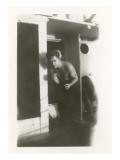 Man Shadow-Boxing