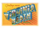 Greetings from Virginia Beach  Virginia