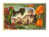 Season's Greetings  Santa Barbara  California