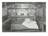 Woman Sleeping in Trailer