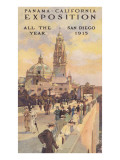 Panama Exposition Poster  San Diego  California