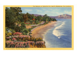 Beach at Montecito  Santa Barbara  California