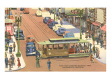 Cable Car Turntable  Powell Street  San Francisco  California