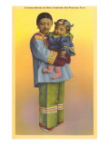 Mother and Child  Chinatown  San Francisco  California