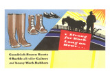 Work Boots and Gaiters