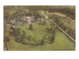 Aerial View of Monticello  Charlottesville  Virginia