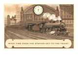 What Time Does the Train Get to the Station