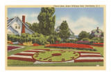 Floral Clock  Roger Williams Park  Providence  Rhode Island