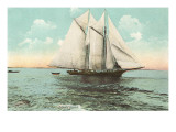 Gaff-Rigged Fishing Schooner