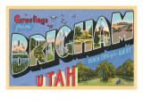 Greetings from Brigham  Utah