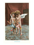 Conspirators  Two Victorian Cupids