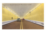 Interior  Memorial Tunnel  West Virginia Turnpike