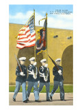 Marine Color Guard  San Diego  California