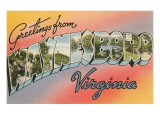 Greetings from Waynesboro  Virginia