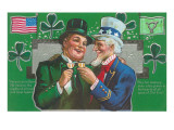 St Patrick's Day with Uncle Sam